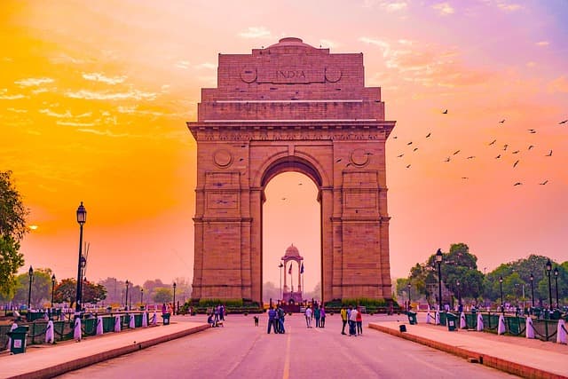 A traveller planning a trip to India